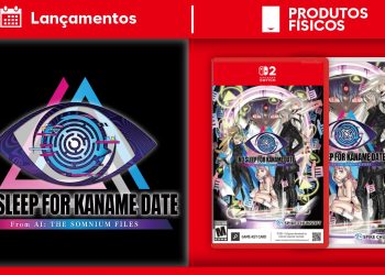 Lançamentos físicos até 26/Jul – No Sleep For Kaname Date – From AI: THE SOMNIUM FILES é o destaque nesta semana, mais produtos