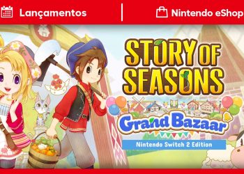 Lançamentos da Nintendo eShop | Até 3/Set – STORY OF SEASONS: Grand Bazaar é o destaque da semana, mais jogos