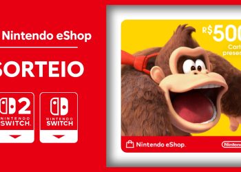 SORTEIO – X (Twitter) | Concorra à um Gift Card de R$ 500 para uso na eShop brasileira