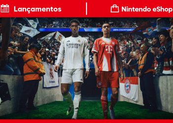 Lançamentos da Nintendo eShop | Até 24/Set – EA Sports FC 26 é o destaque da semana, mais jogos