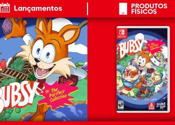 Lançamentos físicos até 13/Set | Bubsy in: The Purrfect Collection é destaque na semana, mais produtos