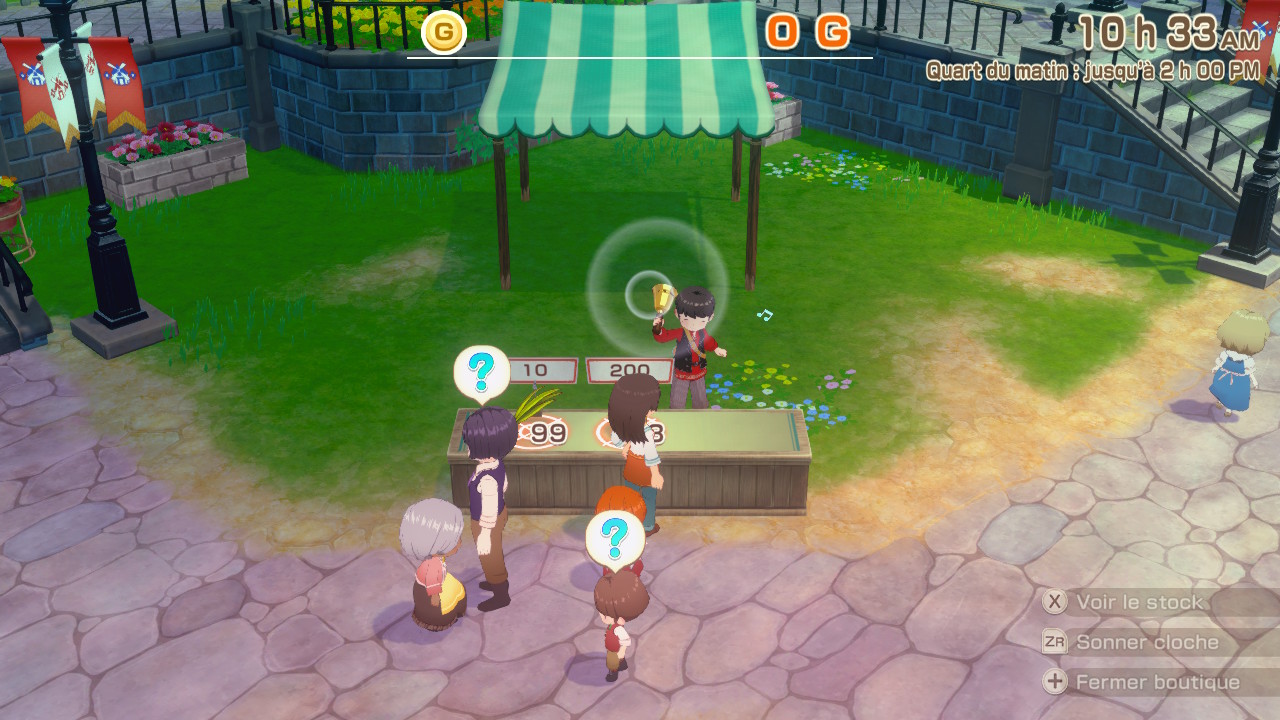 Abrir sua banquinha aos sábados é um dos focos do jogo