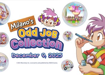 Milano’s Odd Job Collection tem lançamento confirmado para 9 de dezembro; versão para o Switch 2 é anunciada