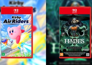 Brasil | Pré-vendas para versões nacionais físicas de Hades II – Nintendo Switch 2 Edition e Kirby Air Riders são iniciadas