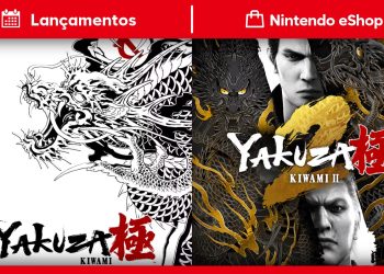 Lançamentos da Nintendo eShop | Até 29/Out – Yakuza Kiwami 1 e 2 são os destaques da semana, mais jogos