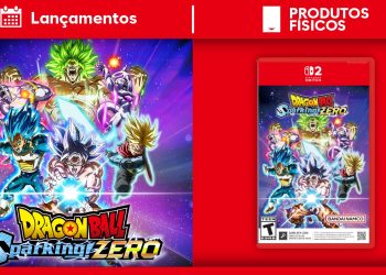 Lançamentos físicos até 15/Nov | DRAGON BALL: Sparking! ZERO é destaque na semana, mais produtos
