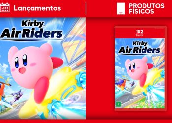Lançamentos físicos até 22/Nov | Kirby Air Riders é destaque na semana, mais produtos