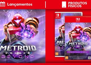 Lançamentos físicos até 6/Dez | Metroid Prime 4: Beyond é destaque na semana; mais lançamentos