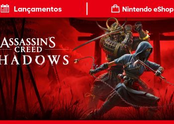 Lançamentos da Nintendo eShop | Até 03/Dez – Assassin’s Creed Shadows é o destaque da semana, mais jogos