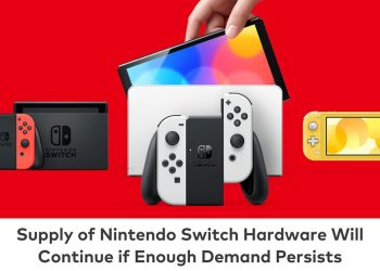 Nintendo afirma que continuará produzindo o Nintendo Switch enquanto houver demanda pelo aparelho no mercado