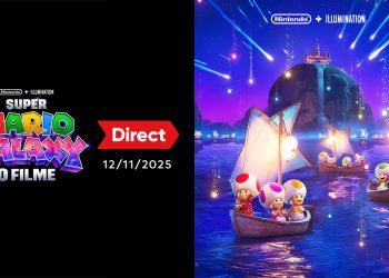 Apresentação The Super Mario Galaxy Movie Direct é agendada para quarta, 12 de novembro