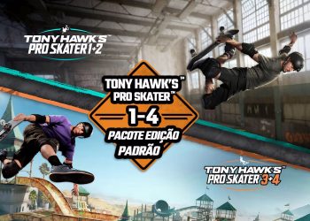 Pacote Tony Hawk’s Pro Skater 1 – 4 é lançado para o Switch com desconto de 40%