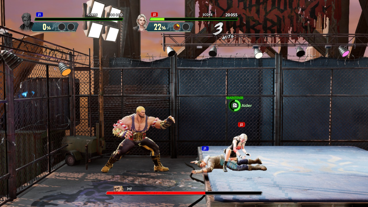 Jogar de dois é mais tranquilo uma vez que o outro pode levantar o jogador caído
