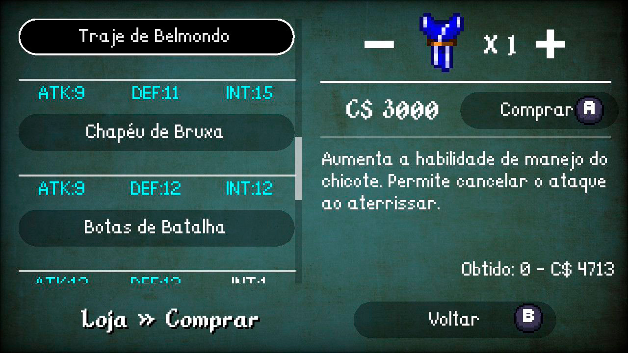 review_toziuha_night_order_of_the_alchemists_belmont_equip_roupa