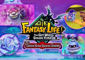 Fantasy Life i – Atualização gratuita ‘The Sinister Broker Bazario’s Schemes’ ganha novo trailer em Inglês