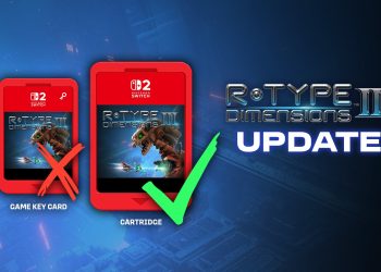 ININ Games afirma que Nintendo agora oferta dois novos tamanhos menores como opções para cartuchos do Switch 2