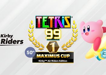 Tetris 99 – 50ª MAXIMUS CUP é anunciada com tema inspirado em Kirby Air Riders