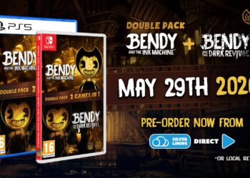 Bendy Double Pack, coletânea com os dois títulos de terror e animação, ganhará edição física para o Switch