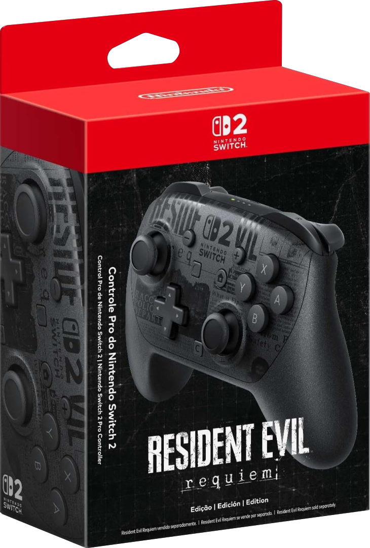Controle Pro do Nintendo Switch 2 – Edição Resident Evil: Requiem