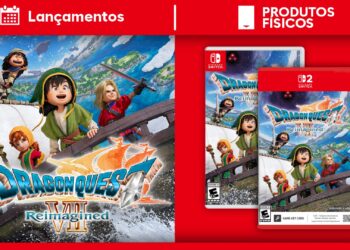 Lançamentos físicos até 7/Fev | DRAGON QUEST VII Reimagined é destaque na semana; mais lançamentos