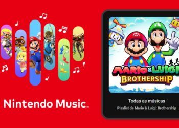 Mario & Luigi: Brothership tem sua trilha sonora adicionada ao Nintendo Music