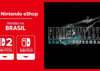 Vendas no Brasil | eShop entre 12/Jan e 25/Jan – Final Fantasy VII Remake Intergrade fica no topo em geração de receita
