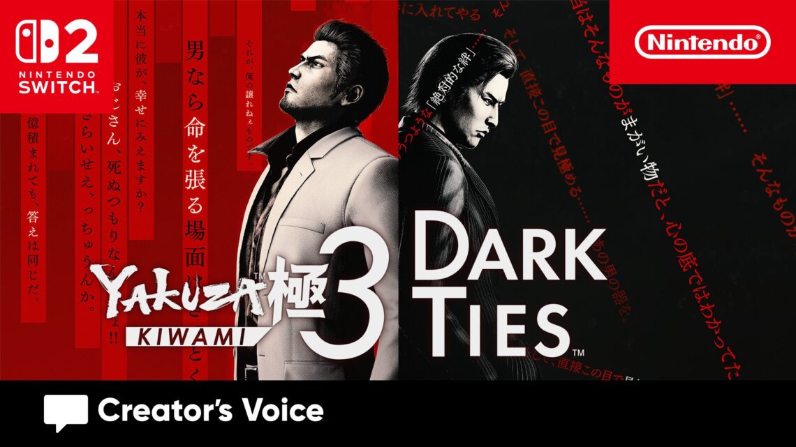 Imagem destacada de Novo episódio do Creator’s Voice convida o diretor de Yakuza Kiwami 3 & Dark Ties; assista em PT-BR