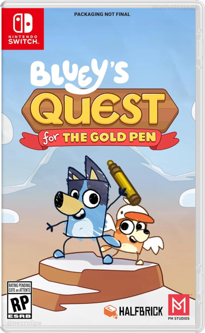 Bluey’s Quest for the Gold Pen