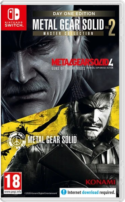 METAL GEAR SOLID: MASTER COLLECTION Vol.2 - Nintendo Switch
