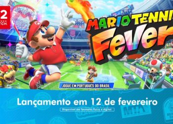 Mario Tennis Fever ganha comercial promocional para o Brasil