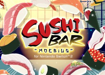SUSHI BAR MOEBIUS for Nintendo Switch 2, um jogo estilo puzzle de combinar peças, é lançado via eShop