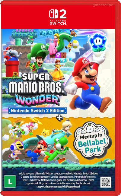 Super Mario Bros. Wonder – Nintendo Switch 2 Edition + Vamos ao Parque Belabel
