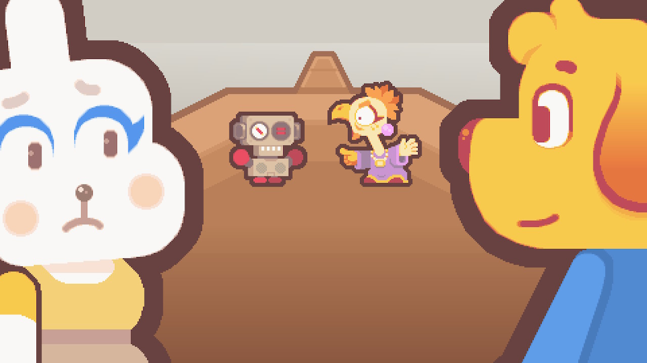 Cutscenes são bem animadas