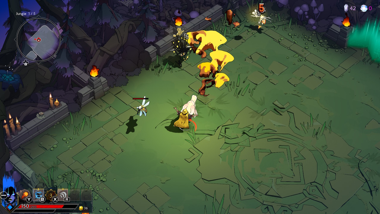 Jogo é incrivelmente bonito e possui golpes com elementos diferentes equipáveis, mas falta vida em geral