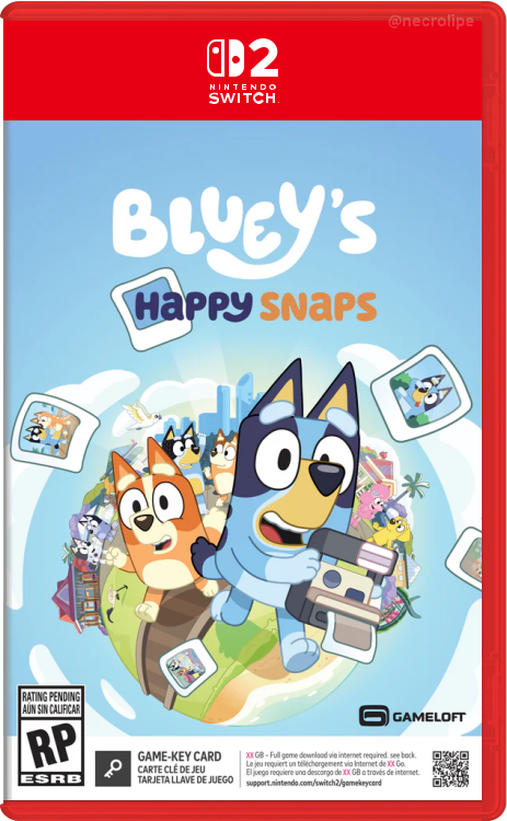 Bluey’s Happy Snaps - boxart de Switch 2