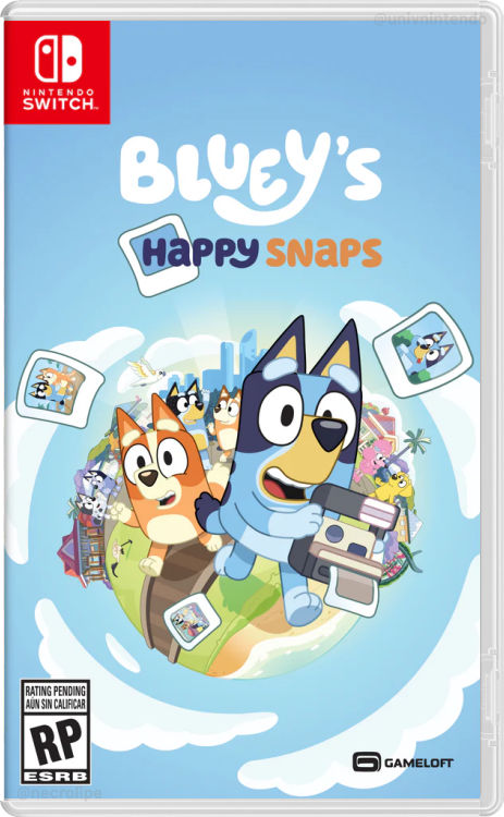 Bluey’s Happy Snaps - boxart de Switch