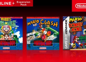 Virtual Boy e GBA – Nintendo Classics recebem Mario vs. Donkey Kong, Mario’s Tennis e Mario Clash na próxima semana