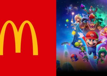 Brasil – Super Mario Galaxy o Filme x Mc Donald’s: Nova campanha tem fotos dos brinquedos vazados