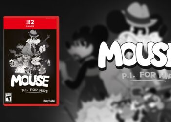 MOUSE: P.I. for Hire tem mídia física confirmada para a versão do Switch 2