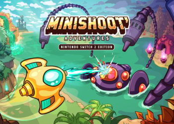 Minishoot’ Adventures, um jogo estilo exploração e twin-stick shooter, é lançado para o Switch 2 e Switch