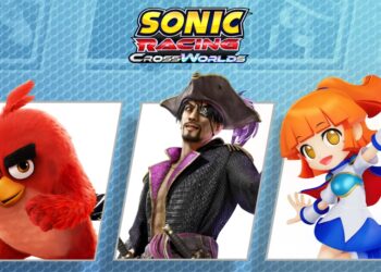 Sonic Racing: CrossWorlds receberá personagens Red, Goro Majima e Arle até maio