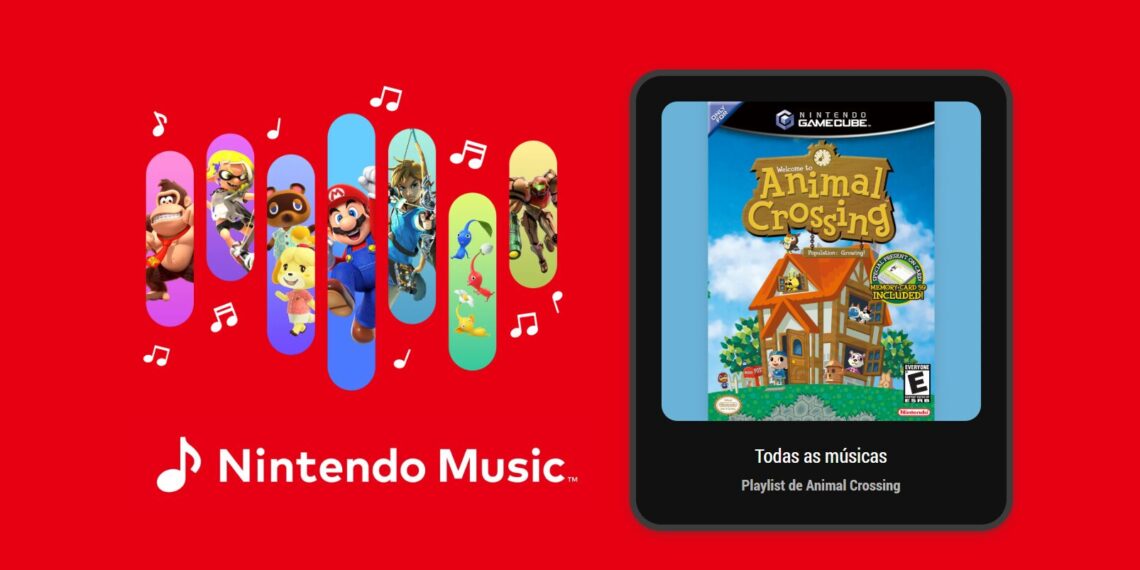 Imagem destacada de Animal Crossing tem sua trilha sonora adicionada ao Nintendo Music