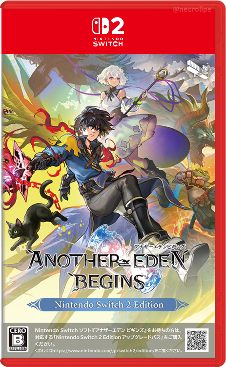 Another Eden Begins - boxart de Switch 2