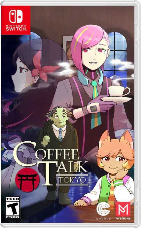 Coffee Talk Tokyo - boxart de Switch