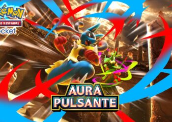 Pokémon Estampas Ilustradas Pocket recebe expansão ‘Aura Pulsante’ na próxima semana