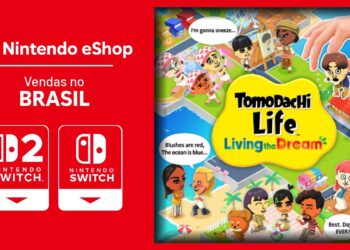Vendas no Brasil | eShop entre 06/Abr e 19/Abr – Tomodachi Life: Living the Dream estreia em No. 2