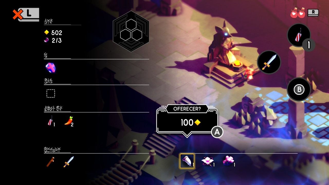 Oferecemos itens e dinheiro para obter upgrades