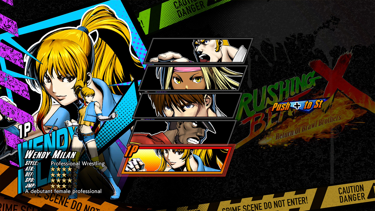 review_rushing_beat_x_desbloqueie_novos_personagens