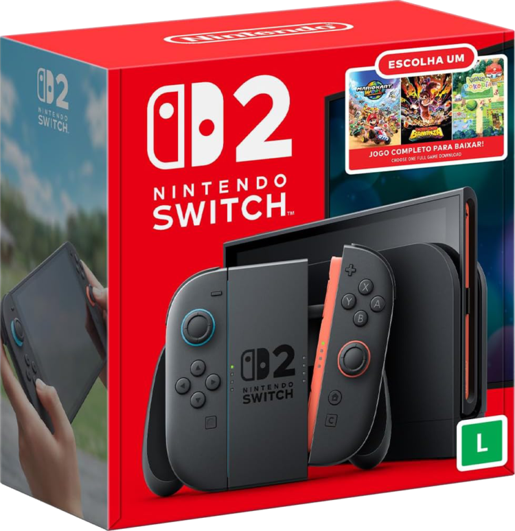 Bundle Nintendo Switch 2: Escolha Seu Jogo