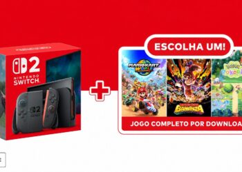 Nintendo confirma lançamento de bundle do Switch 2 “Escolha Seu Jogo” para o Brasil